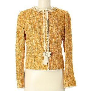 Prada Orange Blazer • Size 8 (US)/44 (IT)